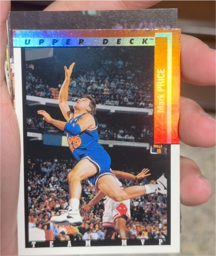 1993-94 Upper Deck #TM5 Mark Price Team MVP — front
