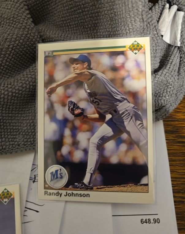 1990 Upper Deck #563 Randy Johnson — front