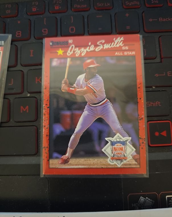 1990 Donruss #710 Ozzie Smith All-Star — front