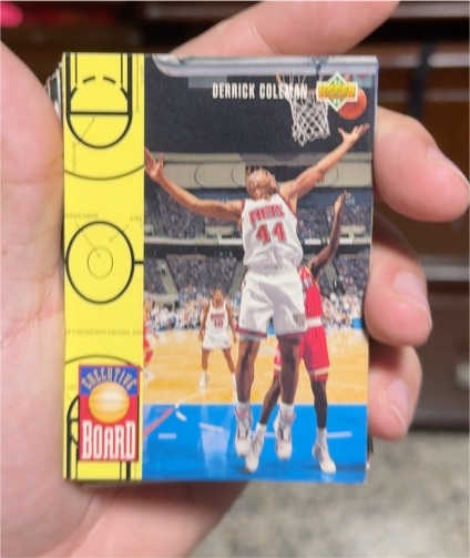 1993 Upper Deck #428 Derrick Coleman New Jersey Nets Executive Board — front