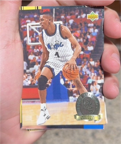 1993-94 Upper Deck Rookie Standouts #RS17 Anfernee Hardaway — front