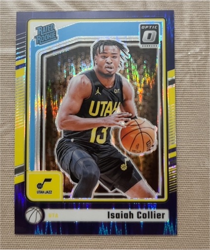 2024-25 Panini Donruss Optic #295 Isaiah Collier — front