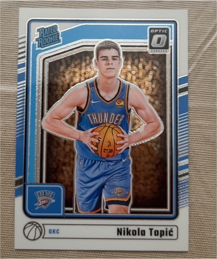 2024-25 Donruss Optic #278 Nikola Topic — front