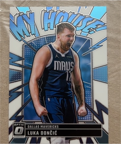 2024-25 Panini Donruss Optic #14 Luka Dončić My House — front