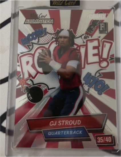 2023 Wild Card Alumination Comix #AC-CS CJ Stroud — front
