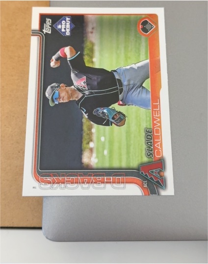 2025 Topps Pro Debut #PD-184 Slade Caldwell — front