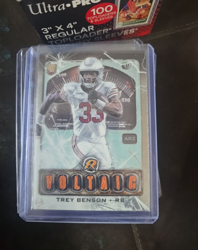 2024 Topps Resurgence #V-17 Trey Benson Voltaic — front