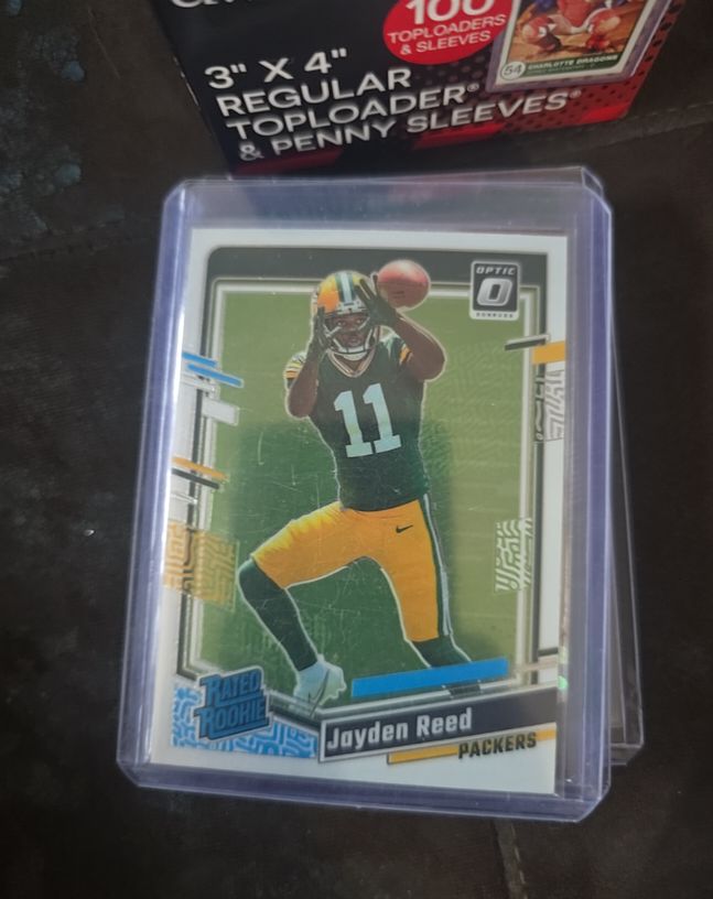 2023 Panini Donruss Optic #239 Jayden Reed — front