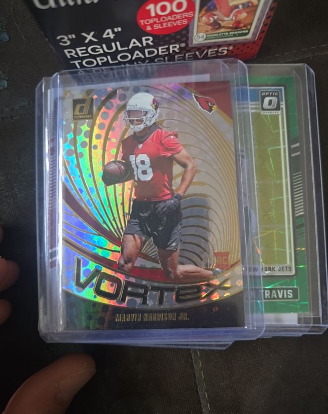 2023 Donruss Optic Vortex #Marvin Harrison Jr. — front
