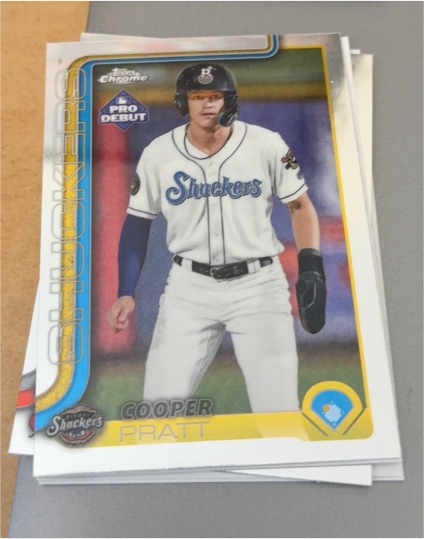 2025 Topps Pro Debut Chrome #PDC-5 Cooper Pratt — front
