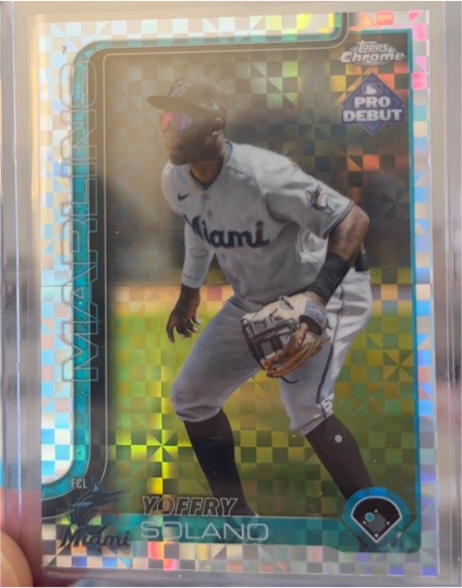 2025 Topps Chrome #PD-26 Yoffry Solano — front