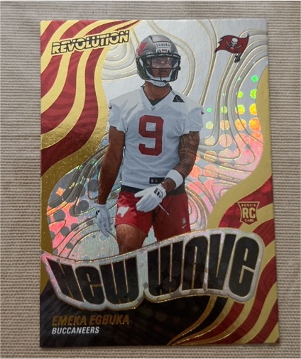 2025 Panini Revolution #3 Emeka Egbuka New Wave — front