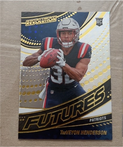 2025 Panini Revolution #25 TreVeyon Henderson — front