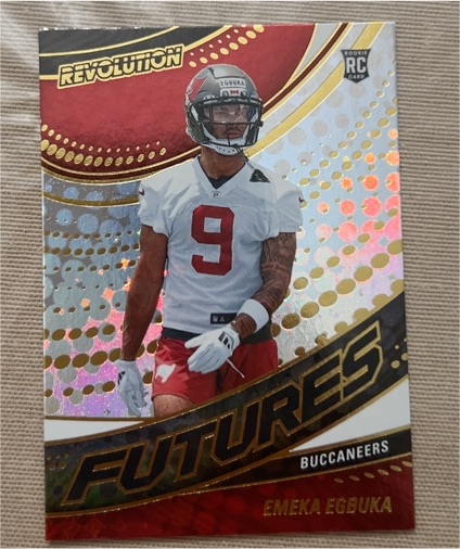 2025 Panini Revolution #15 Emeka Egbuka Futures Rookie — front