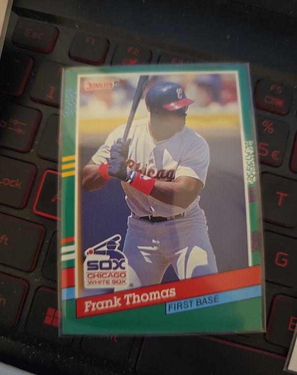1991 Donruss #477 Frank Thomas — front