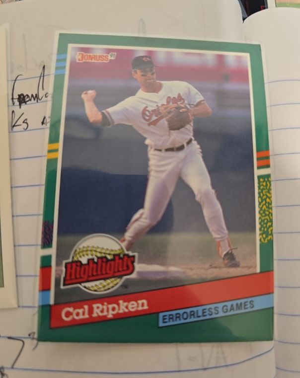 1991 Donruss Highlights #BC-17 Cal Ripken Jr — front