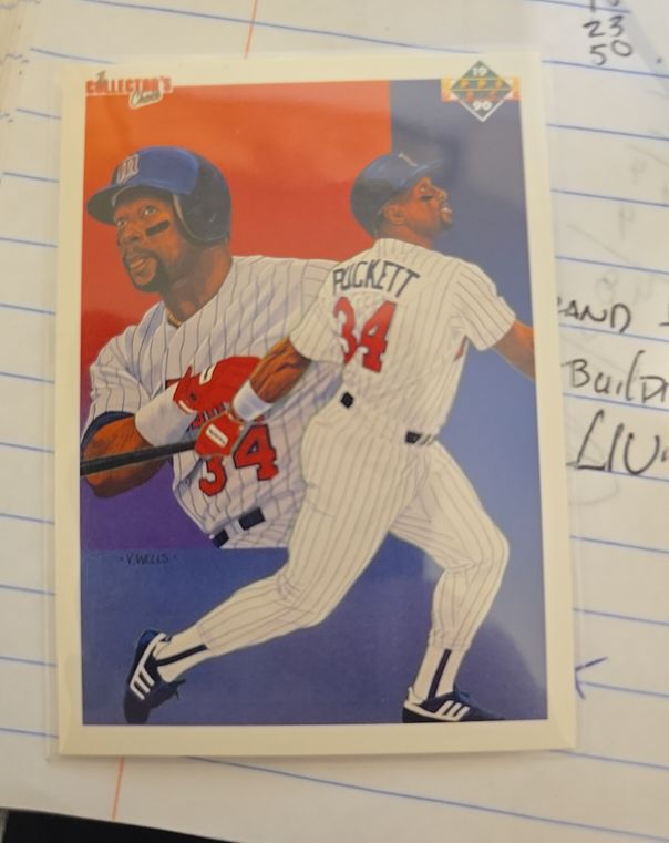 1990 Upper Deck #48 Kirby Puckett Minnesota Twins — front
