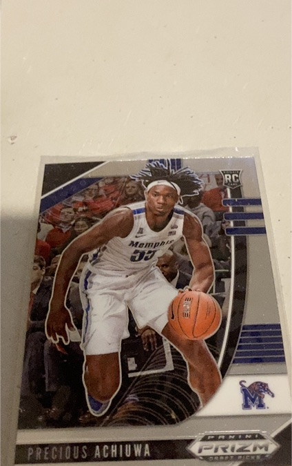 2020 Panini Prizm Draft Picks #8 Precious Achiuwa — front
