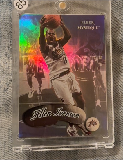 1999-00 Fleer Mystique #1 Allen Iverson — front