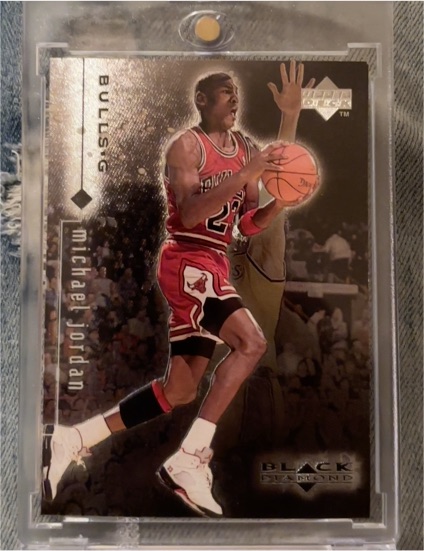 1998 Upper Deck Black Diamond #6 Michael Jordan — front