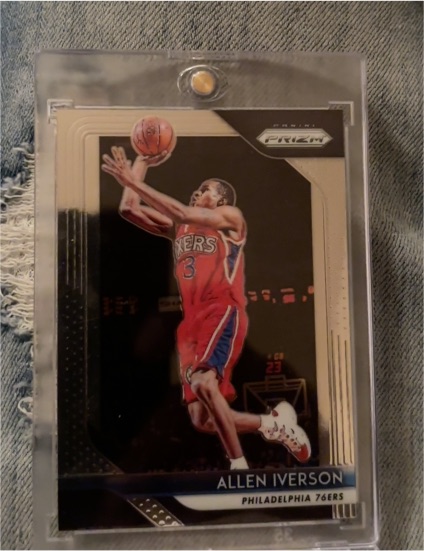 2018-19 Panini Prizm #45 Allen Iverson — front