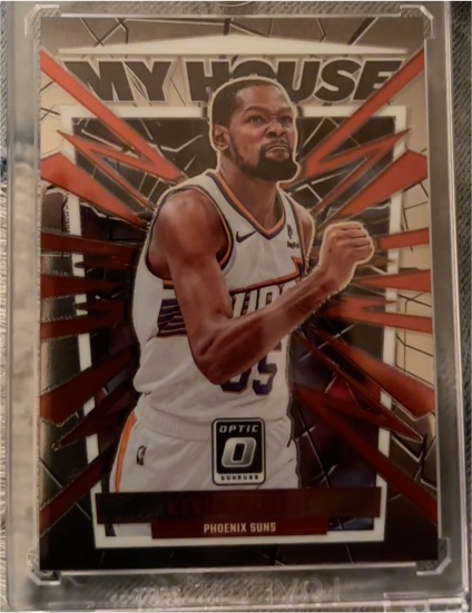 2023-24 Panini Donruss Optic #10 Kevin Durant My House Phoenix Suns — front