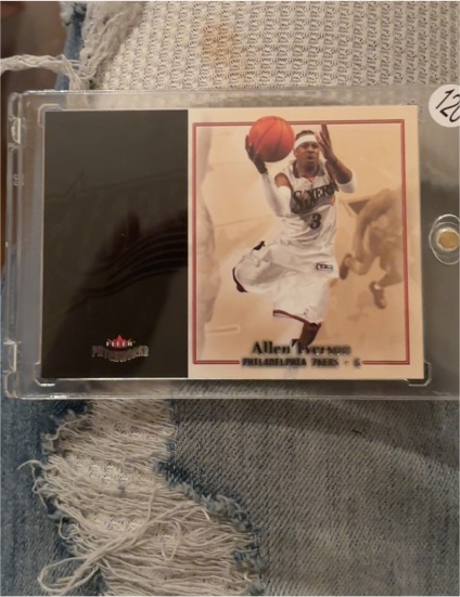2003-04 Fleer Patchworks #62 Allen Iverson — front