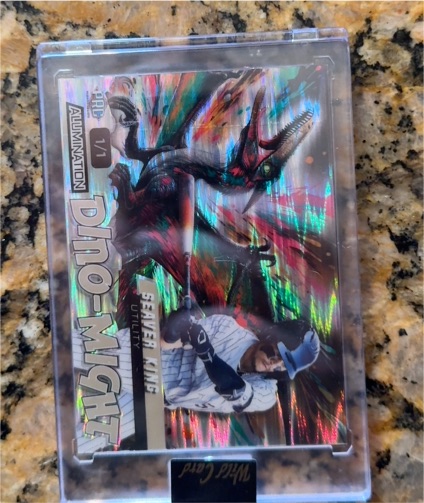 2024 Wild Card Alumination Dino-Might #1/1 Seaver King — front