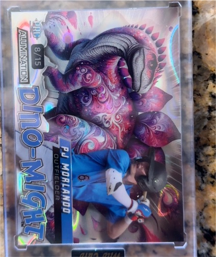 2024 Wild Card Dino-Might #8 PJ Morlando — front
