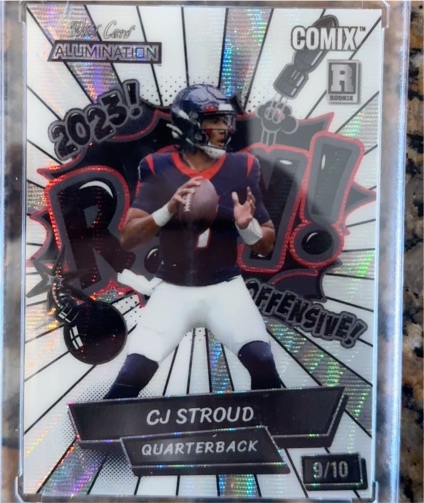 2023 Wild Card Alumination Comix #ACBP2CS2 CJ Stroud — front