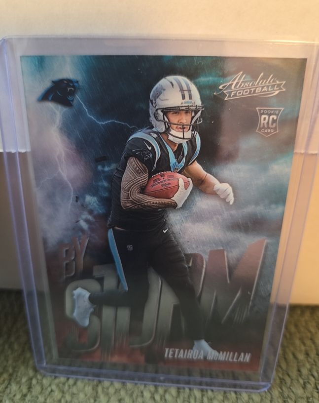 2025 Panini Absolute #16 Tetairoa McMillan By Storm — front
