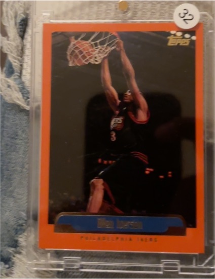 1999-00 Topps #66 Allen Iverson — front