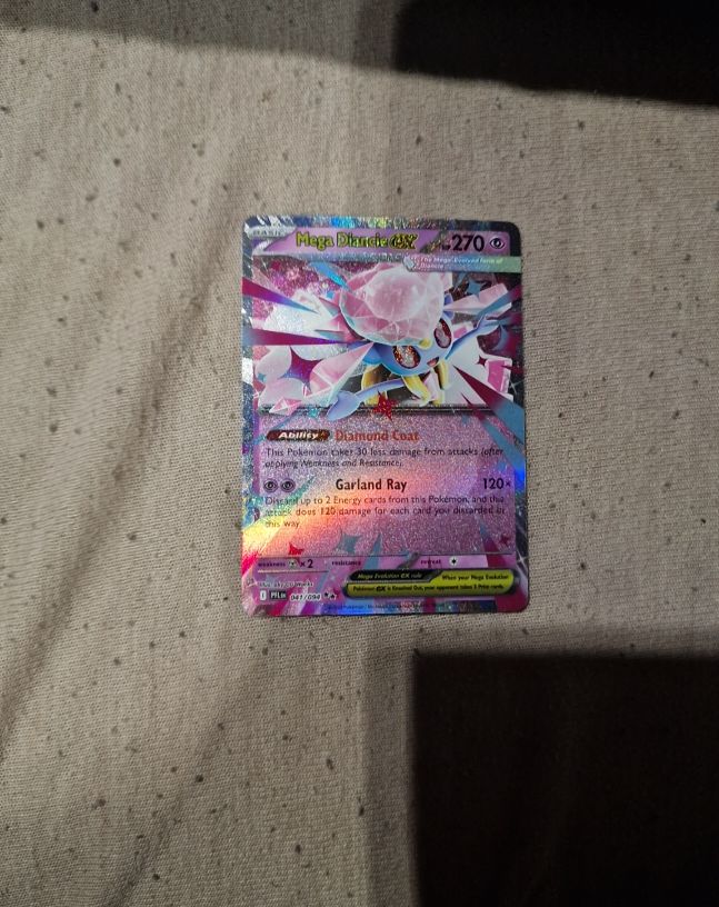 2025 Pokémon Phantasmal Flames #041 Mega Diancie GX — front