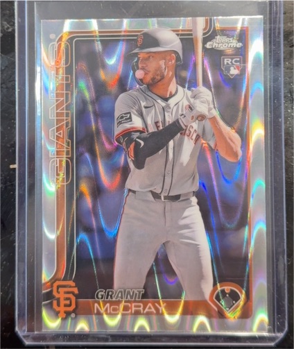 2025 Topps Chrome #116 Grant McCray — front