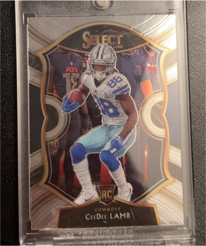 2020 Panini Select #57 CeeDee Lamb — front