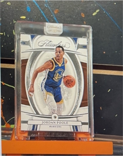 2021-22 Panini Flawless #? Jordan Poole — front