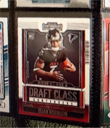 2023 Panini Contenders - Draft Class Contenders #2 Bijan Robinson — front