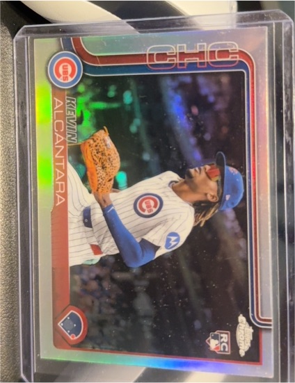 2025 Topps Chrome #CHC Kevin Alcantara — front