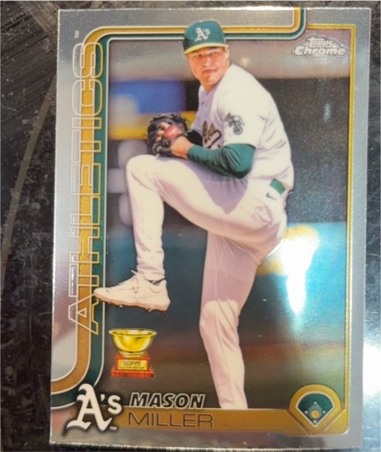 2025 Topps Chrome #142 Mason Miller — front