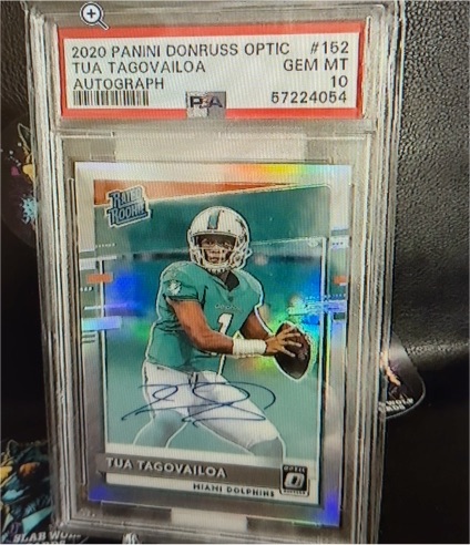 2020 Panini Donruss Optic #152 Tua Tagovailoa — front