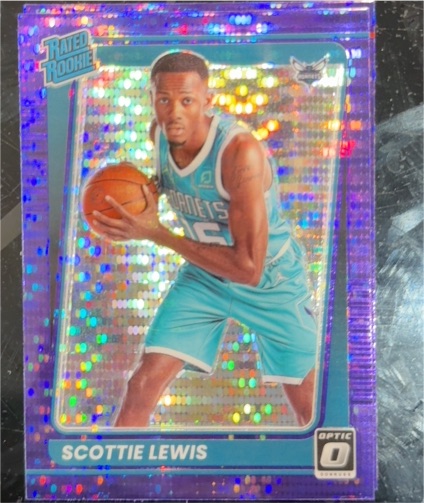 2021-22 Panini Donruss Optic #196 Scottie Lewis — front