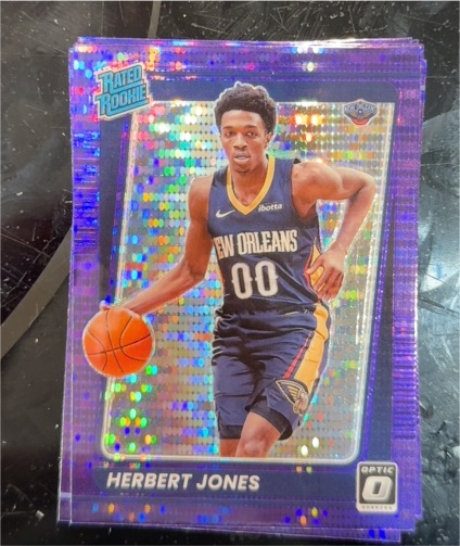 2021-22 Donruss Optic #157 Herbert Jones — front
