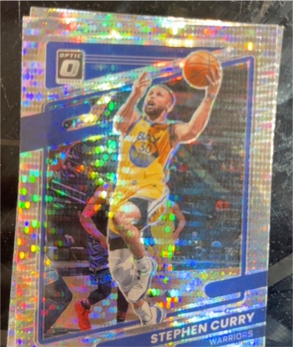 2021-22 Donruss Optic #128 Stephen Curry — front