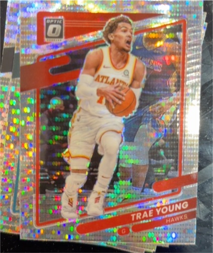 2021-22 Panini Donruss Optic #51 Trae Young — front