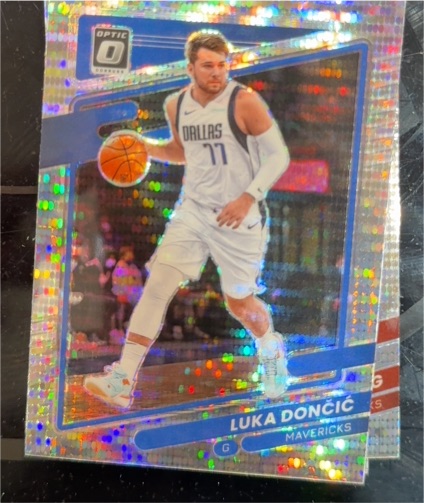 2021-22 Donruss Optic #101 Luka Dončić — front
