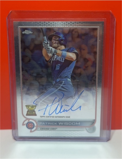 2022 Topps Chrome #16 Patrick Wisdom — front