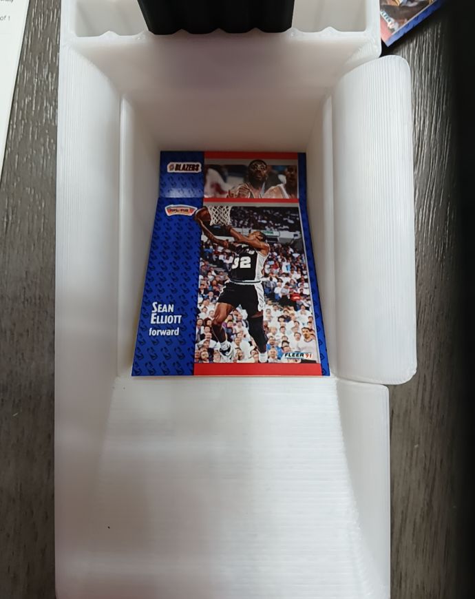 1991 Fleer #92 Sean Elliott — front