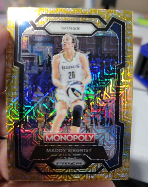 2024 Panini Prizm Monopoly WNBA #59 Maddy Siegrist — front