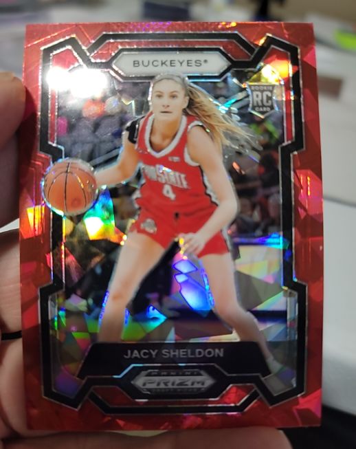 2024 Panini Prizm Draft Picks #45 Jacy Sheldon — front