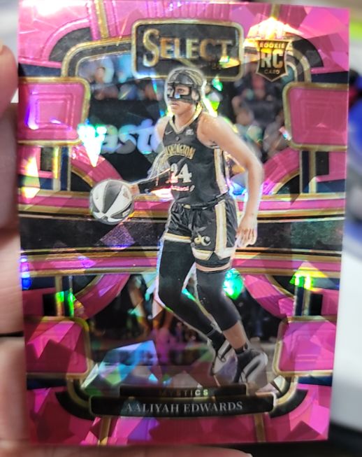 2024 Panini Select WNBA #36 Aaliyah Edwards — front